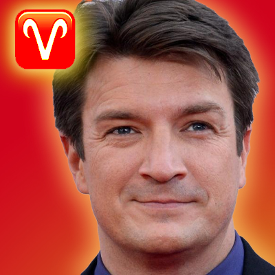 nathan fillion zodiac sign