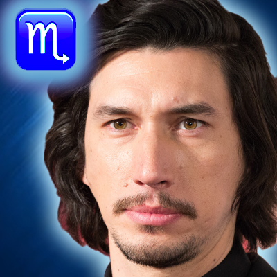 adam driver zodiac sign