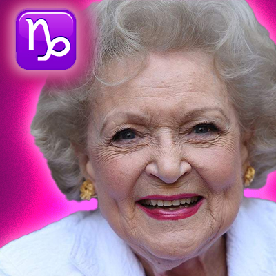 betty white zodiac sign