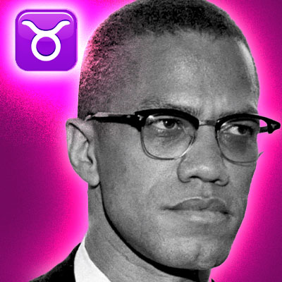 malcolm x zodiac sign